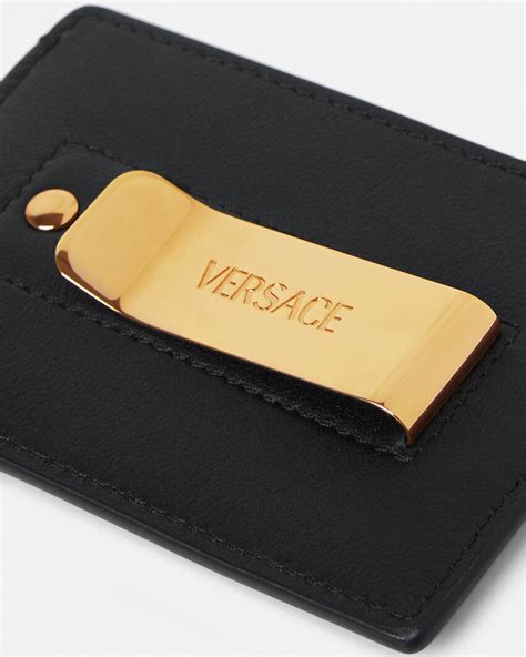 mens versace card holder